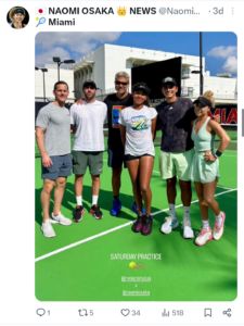 naomi osaka instagram thread 12 25 25 2
