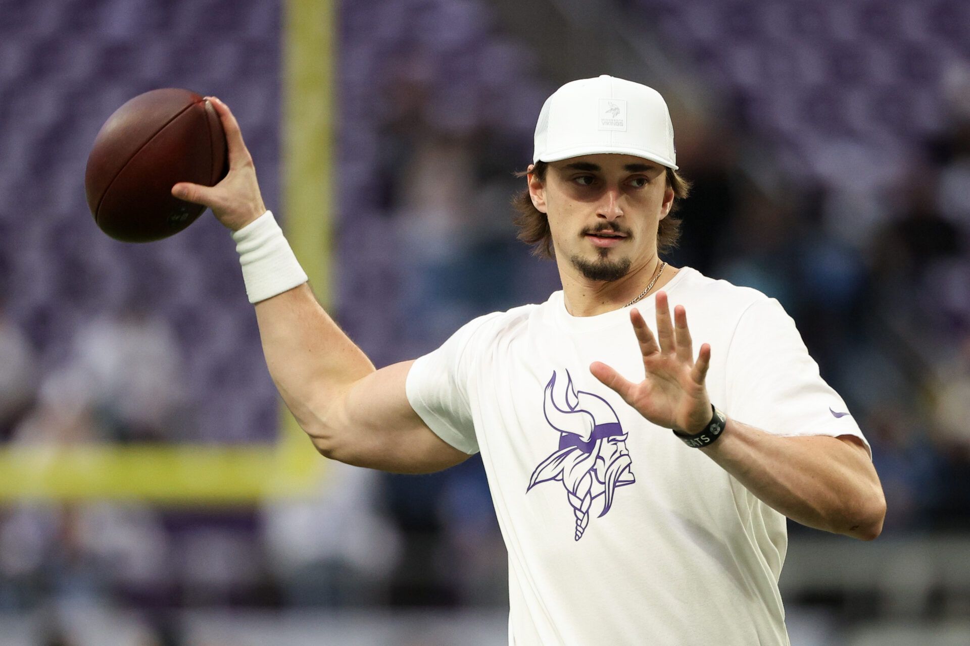 Who Is Max Brosmer? A Look at the Vikings QB's Contract, College, Draft  Class, Age, and NFL Journey