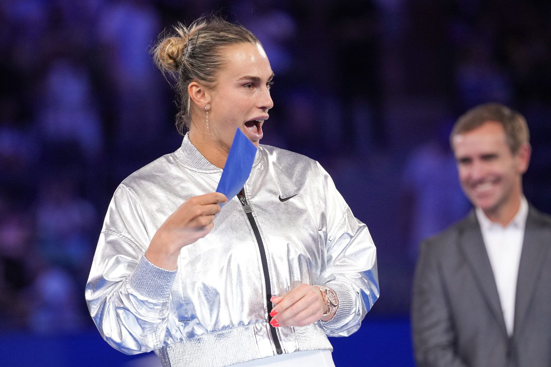 WTA elite Aryna Sabalenka reflects on her thoughts on a rematch, highlighting her revenge after facing defeat in the Dubai Showdown.