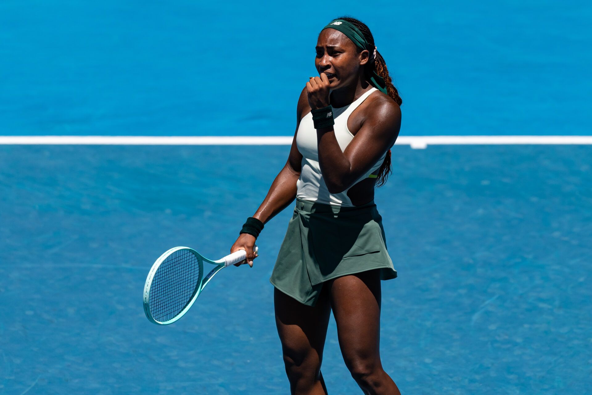 American star Coco Gauff heartwarmingly reflects on her fans' selection of her top three outfits from her impressive 2025 season.