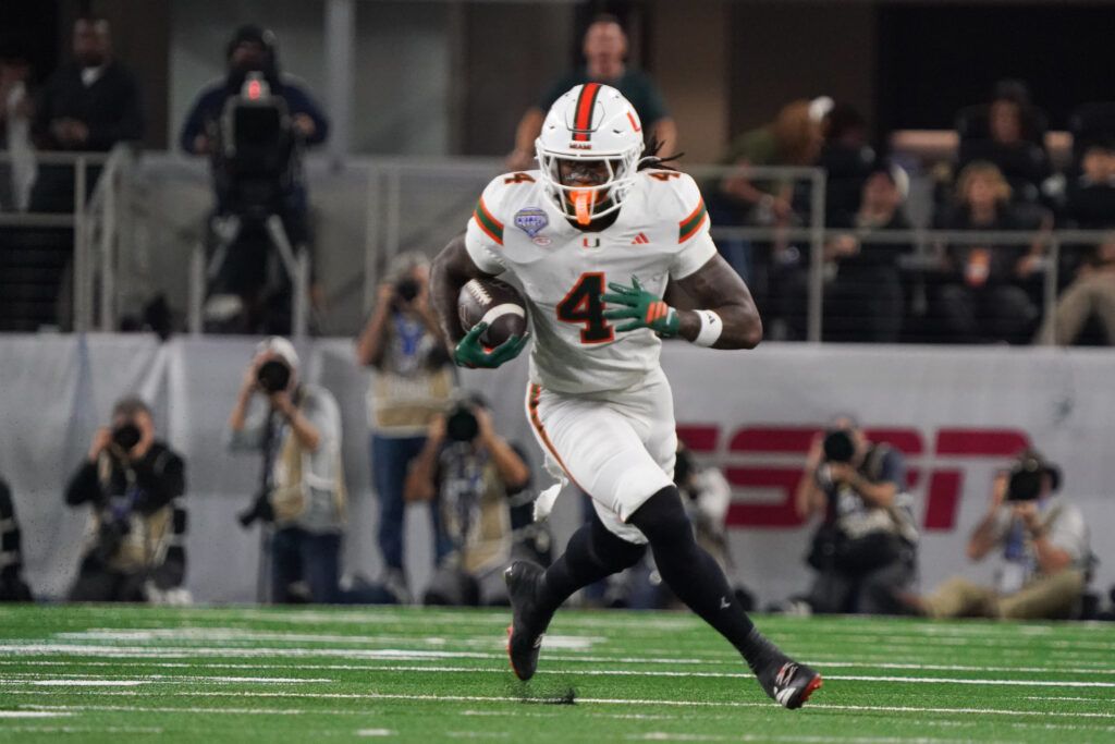 Rueben Bain’s 2.5 Explosive Plays Carry Miami to Dominant First Half Cotton Bowl Lead