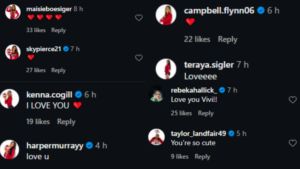 Nebraska Volleyball players shower love for Virginia Adriano 