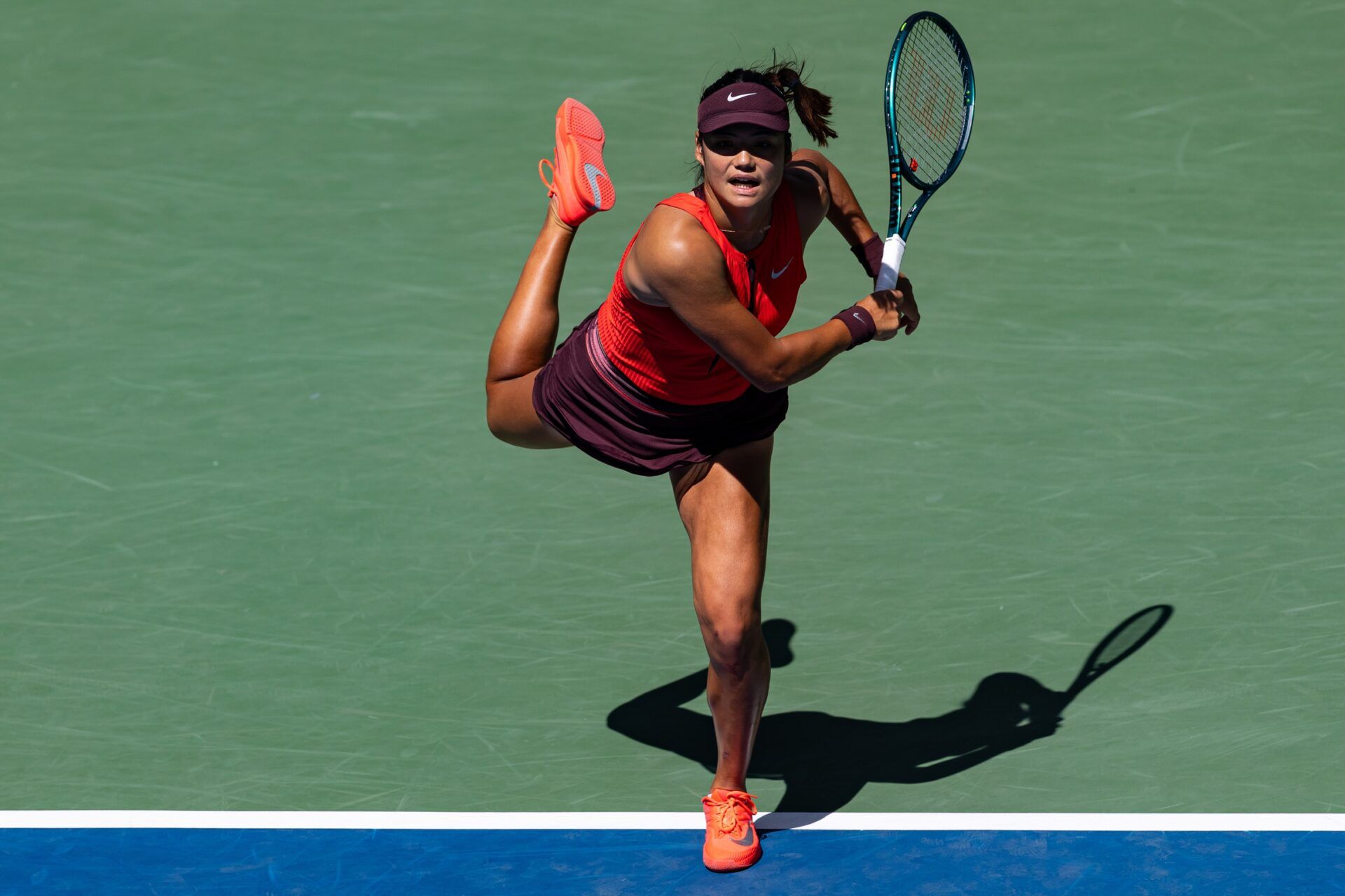 Emma Raducanu reflects on the reason for practising with Yonex's racket after speculation rose about her shift from Nike to the famed Japanese brand.