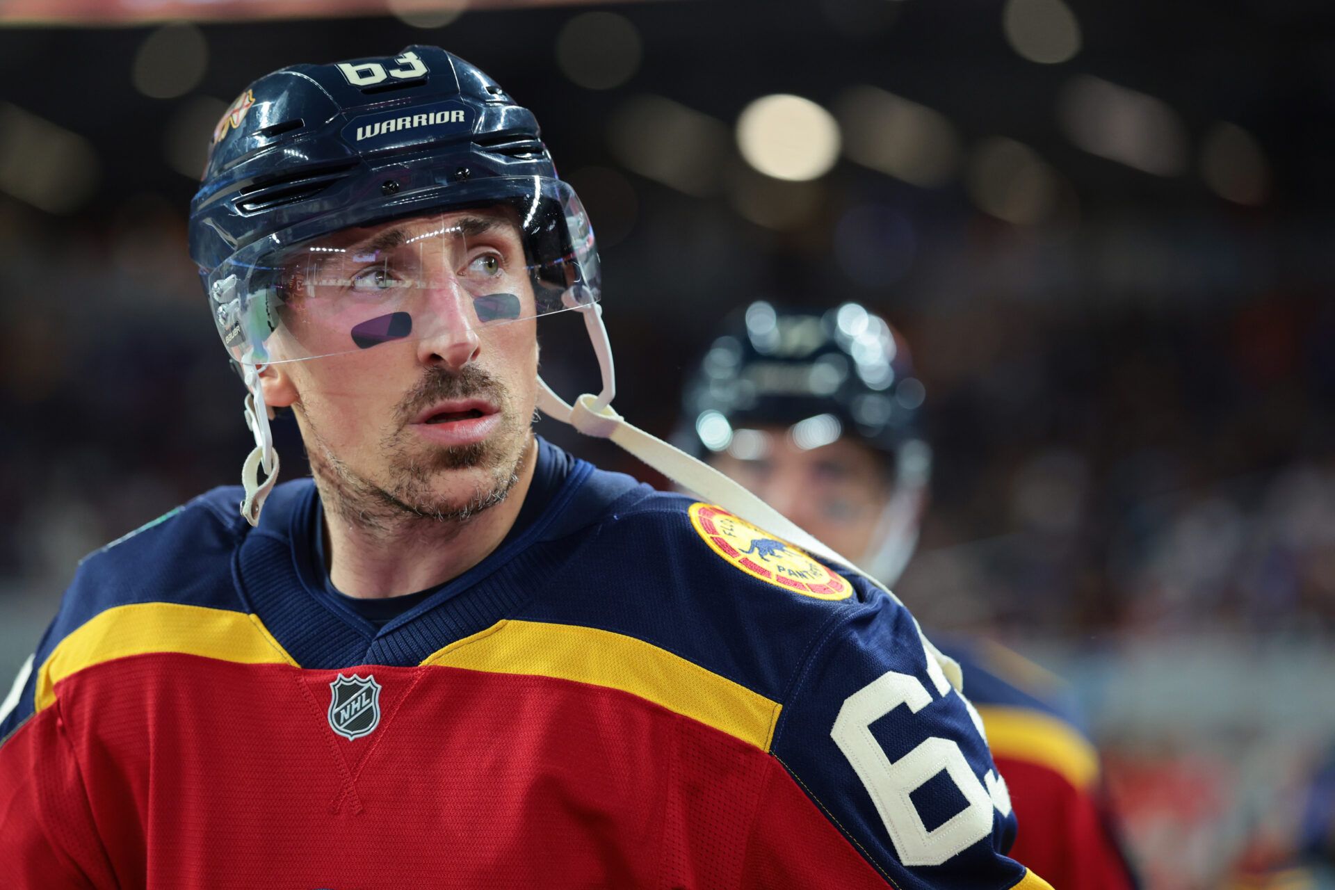 Florida Panthers left wing Brad Marchand (63) at loanDepot Park.
