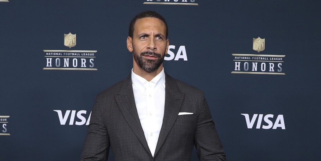 Soccer player Rio Ferdinand arrives on the red carpet prior to the 6th Annual NFL Honors at Wortham Theater.