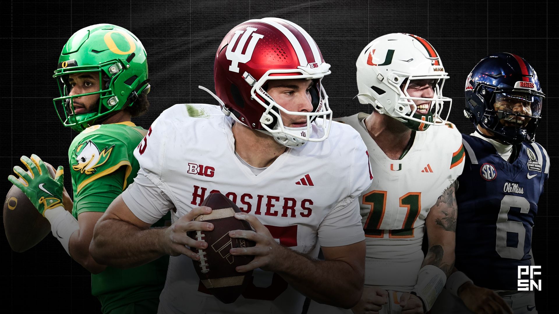​Top 10 2026 NFL Draft Consensus Quarterback Rankings: Mendoza the clear front runner, Dante Moore and Trinidad Chambliss Rising
