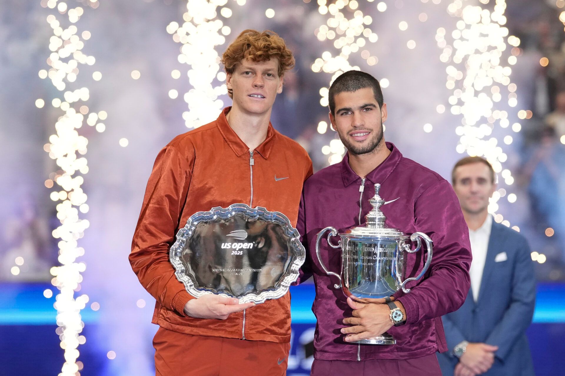 Carlos Alcaraz and Jannik Sinner are set to face off in an exhibition match in Korea. Ahead of the event, we give you all the details you need on how to watch the live action. (Credit: Robert Deutsch-Imagn Images)