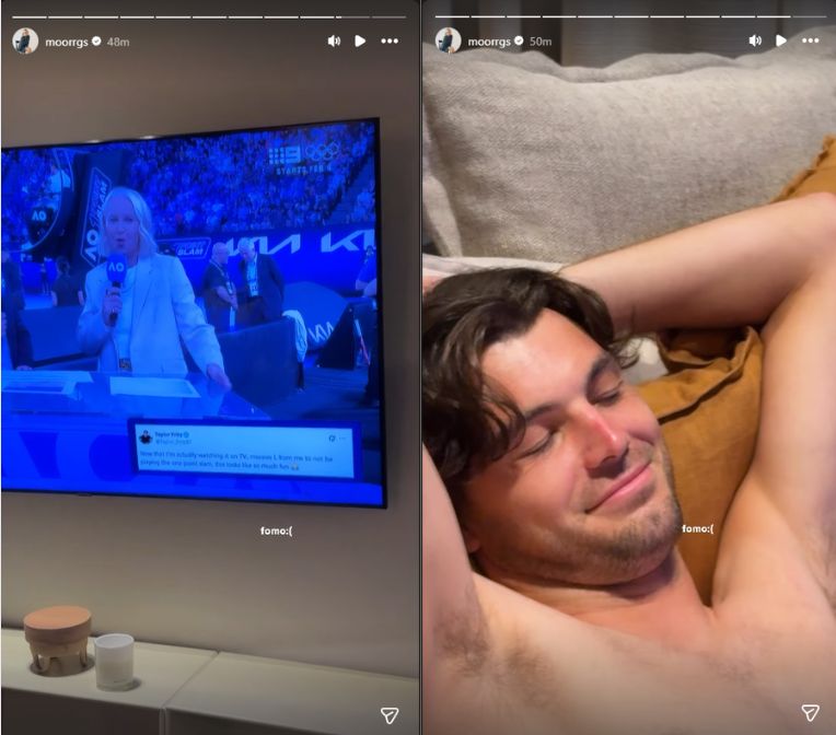 Screenshots of Morgan Riddle’s Instagram story | Source: IG/moorrgs