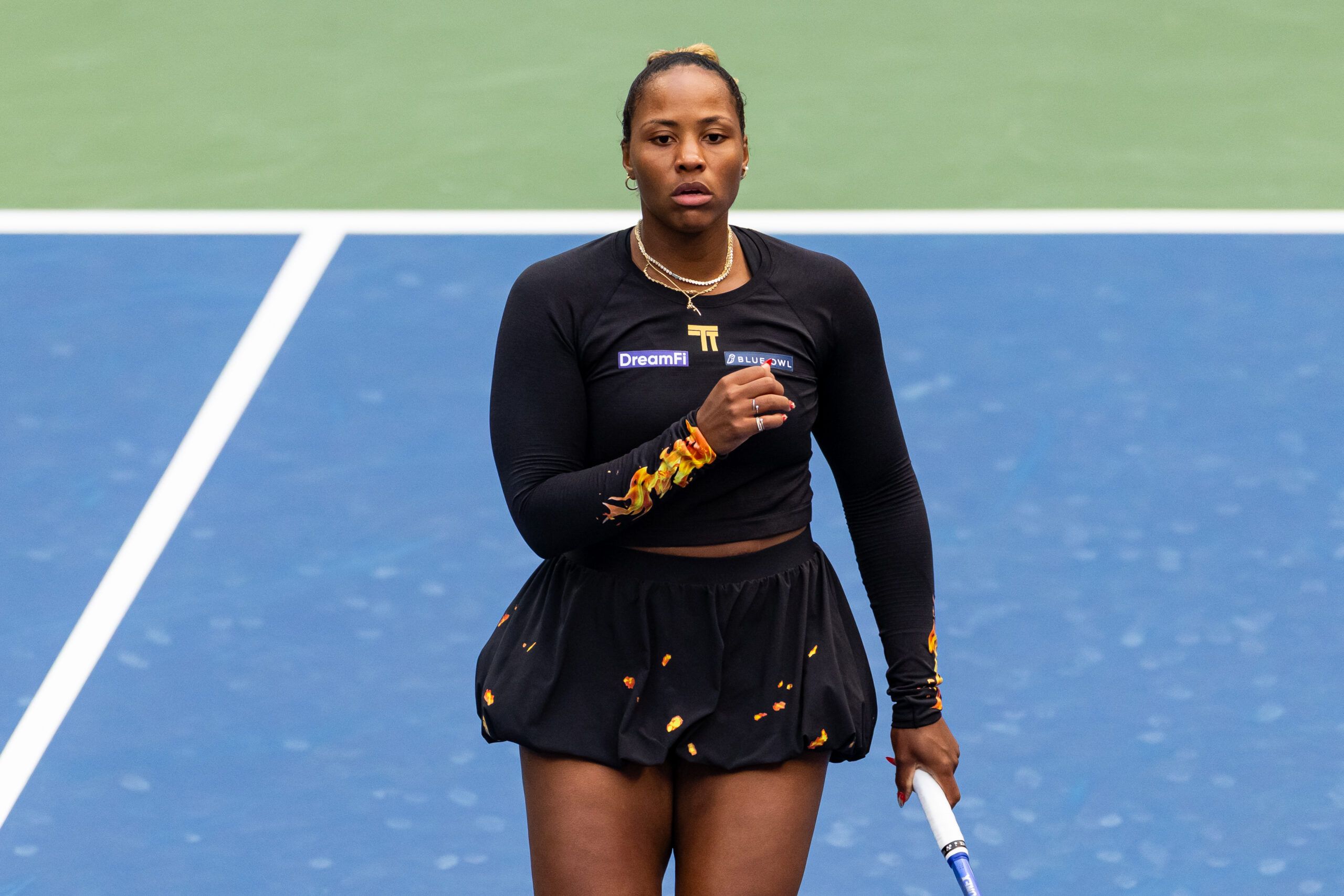 Take a look at which American players could make a big impact in the final round of Australian Open qualifying on Thursday, featuring Taylor Townsend (Credit: Mike Frey-Imagn Images)