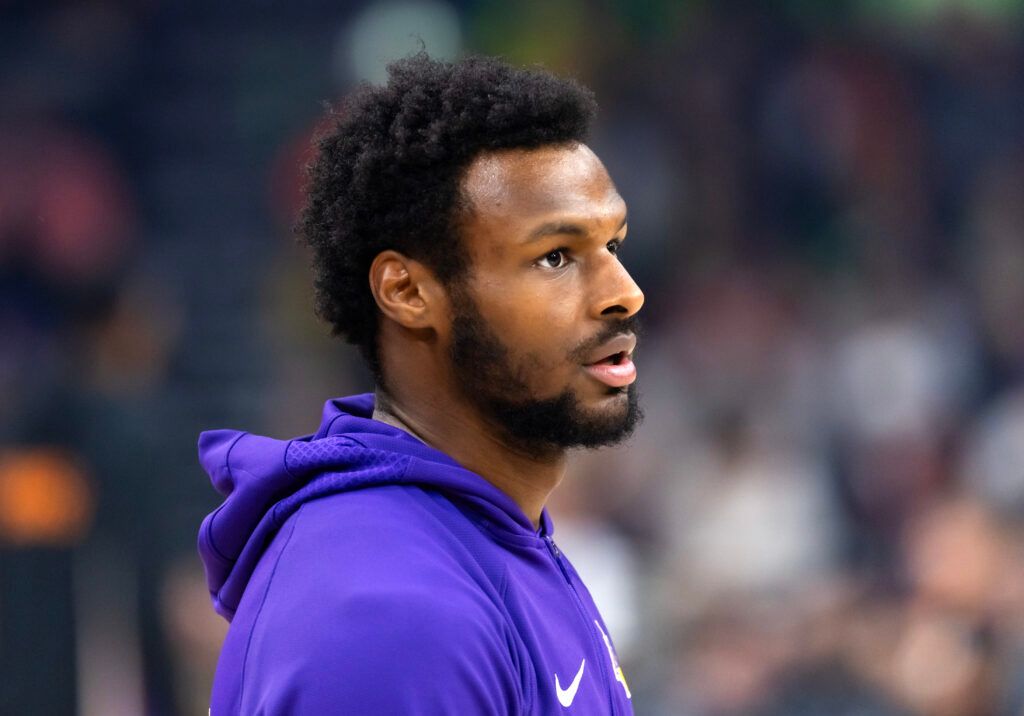Lakers Shockingly Predicted To Move Bronny James in 3-Team Trade for $48,000,000 Center