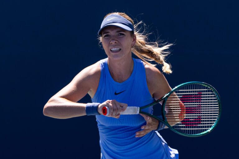 We take a look at the four tennis couples who will be competing at the Australian Open, including Alex de Minaur and Katie Boulter. (Credit: Mike Frey-Imagn Images)