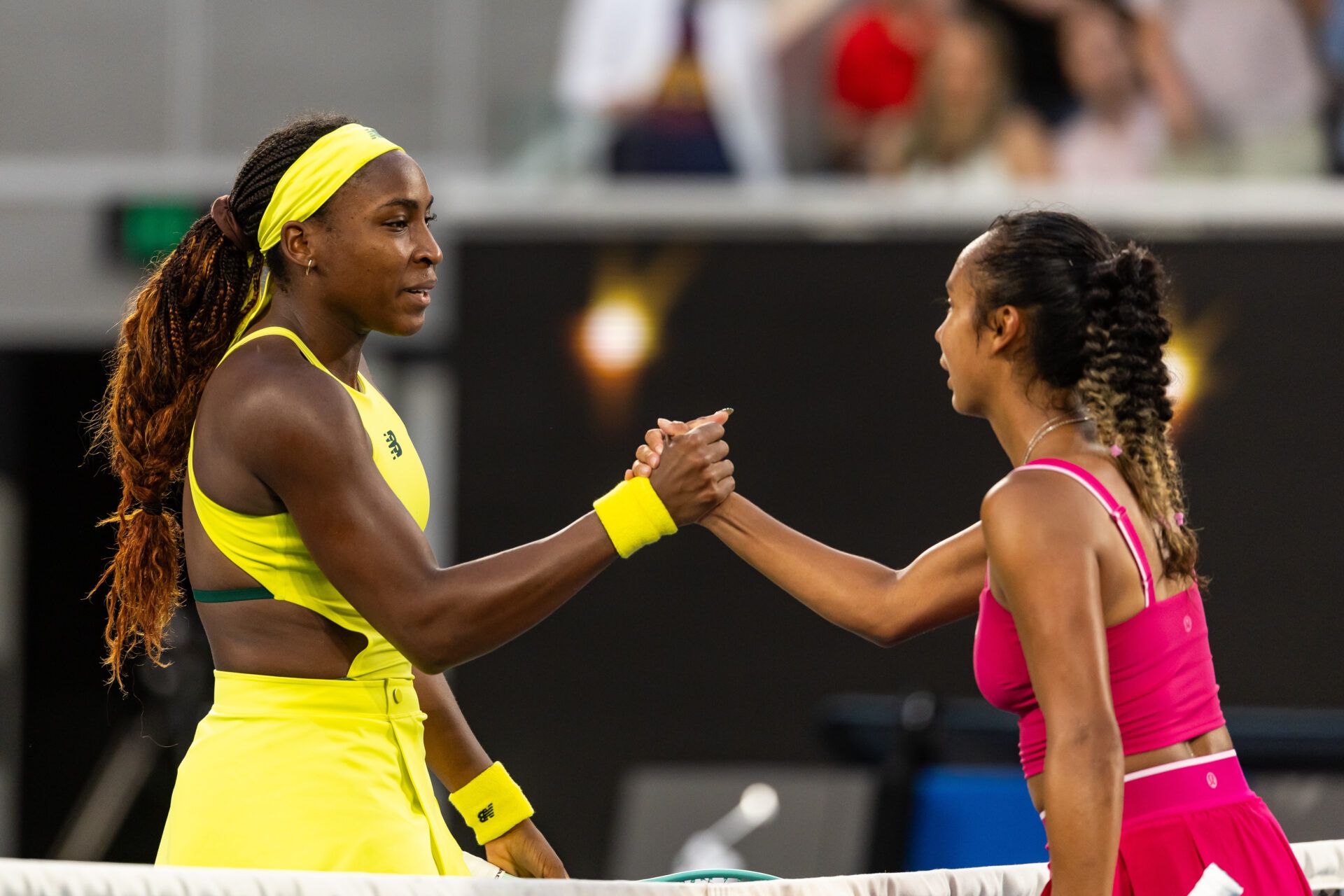 WTA stars Coco Gauff and Leylah Fernandez reveal their stunning brand outfits for their run at the first Grand Slam of the 2026 season.