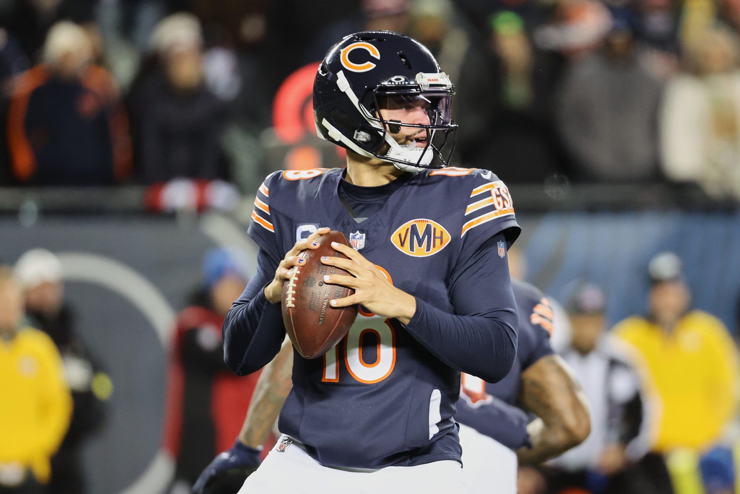 Caleb Rounds Caleb Williams DFS Stack: Get Creative Without Colston Loveland in the ...
