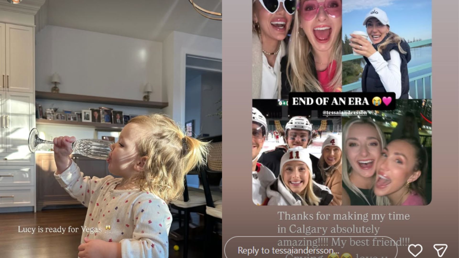 Tessa Andersson shares a heartfelt message for Calgary