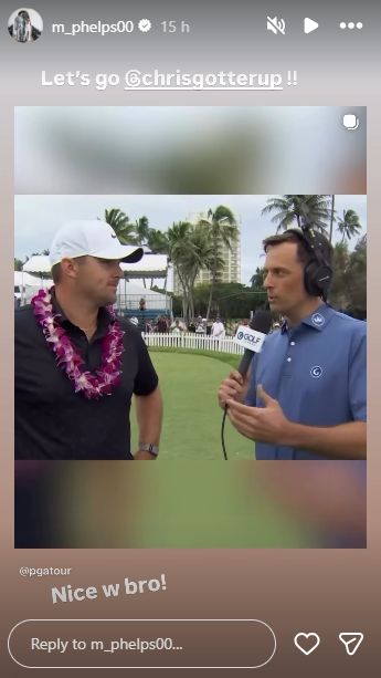 Michael Phelps to Chris Gotterup's victory