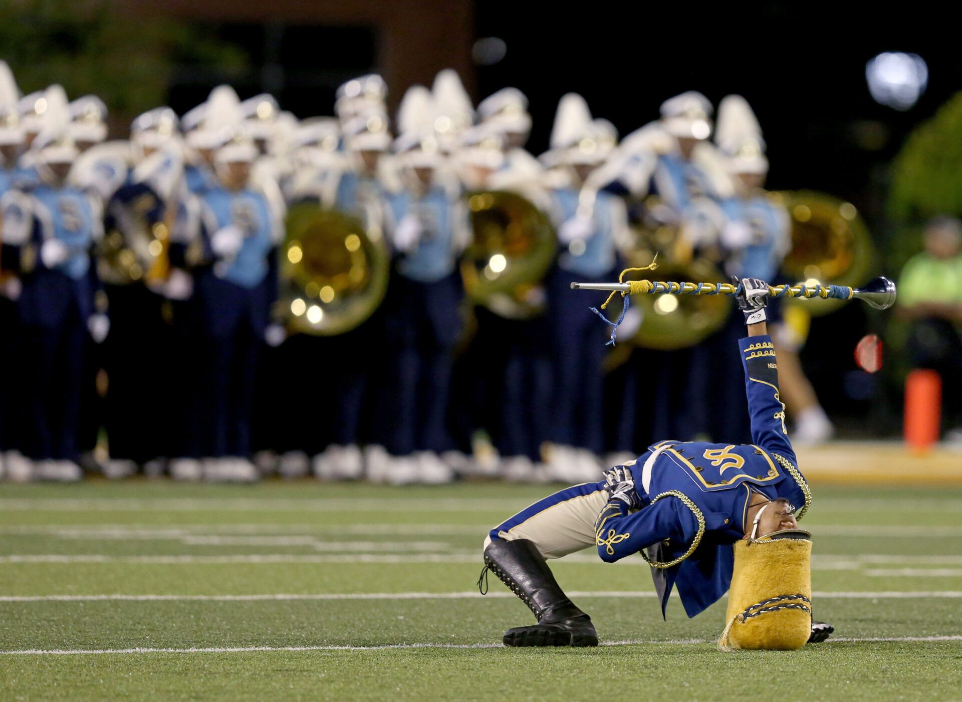 The Southern University Jaguars marching band, 
