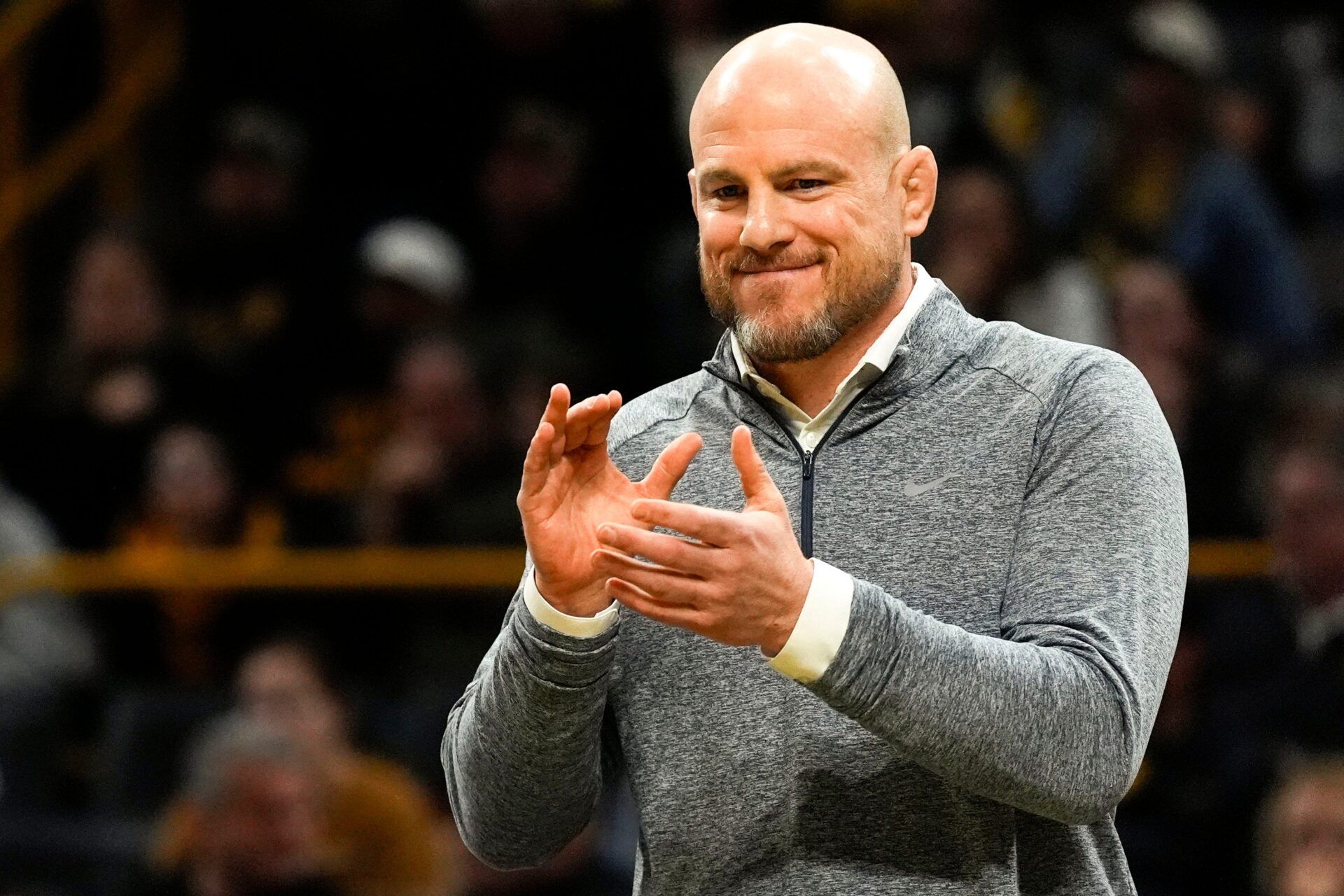 Penn State Wrestling head coach refused to put importance into the rankings, saying his team's focus remains hard work and getting better. (Image via Imagn)