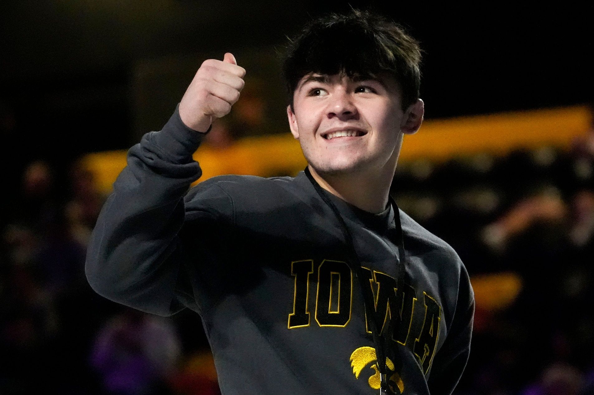 Bo Bassett Reacts to Virginia Tech Wrestling’s Recent Victory Over Stanford