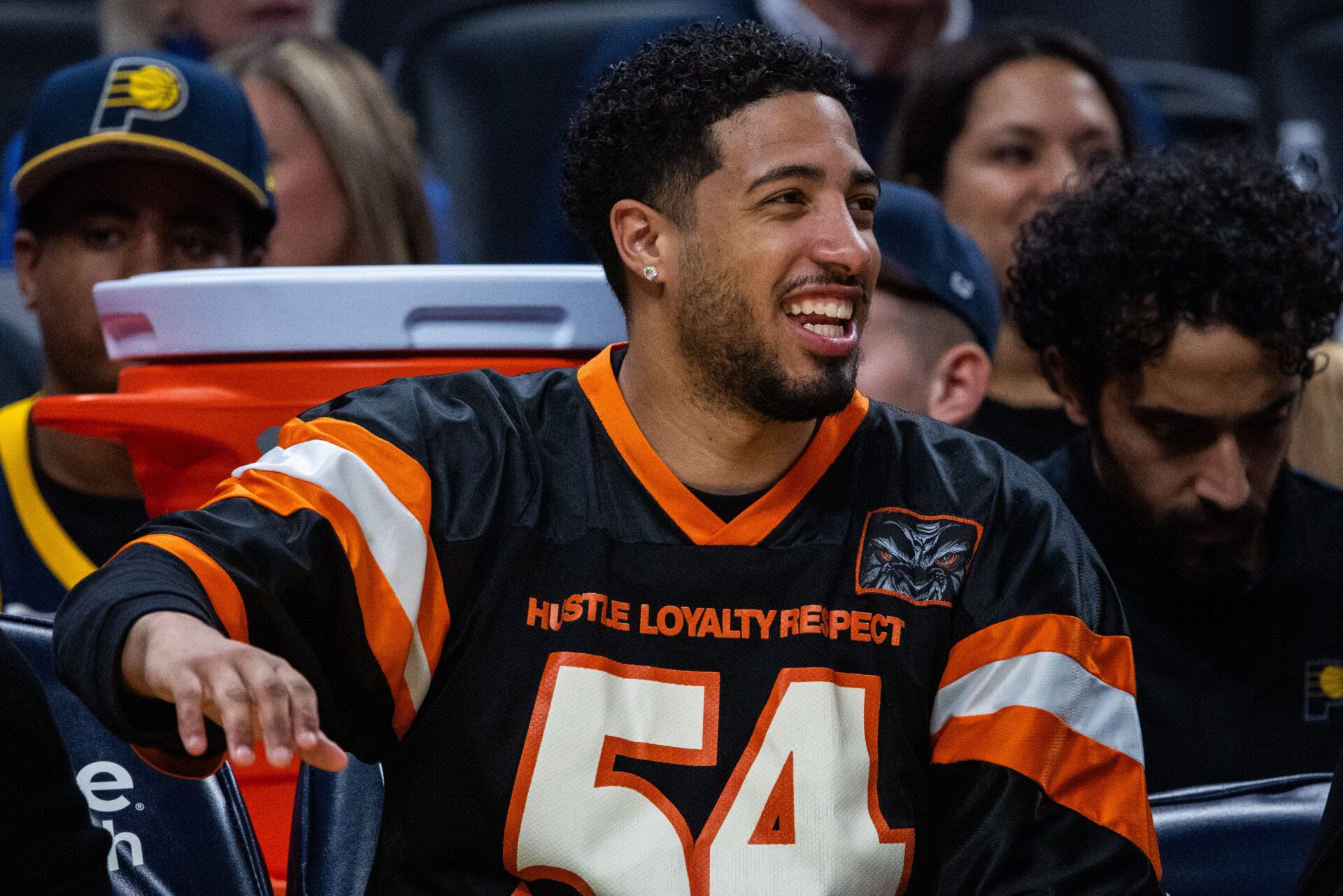Indiana Pacers guard Tyrese Haliburton (0) in the second half against the Washington Wizards at Gainbridge Fieldhouse.