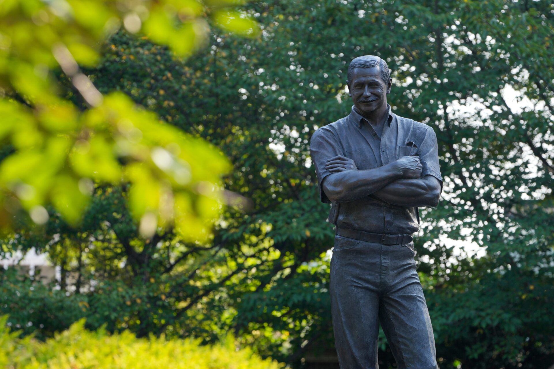 Dale Earnhardt Tribute Plaza in downtown Kannapolis, North Carolina features a 9-foot, 900-pound bronze statue of Dale Earnhardt. Cabarrus County, North Carolina is located northeast of Charlotte, Trump won Cabarrus County, North Carolina by almost 10 points over Biden in the 2020 election..
