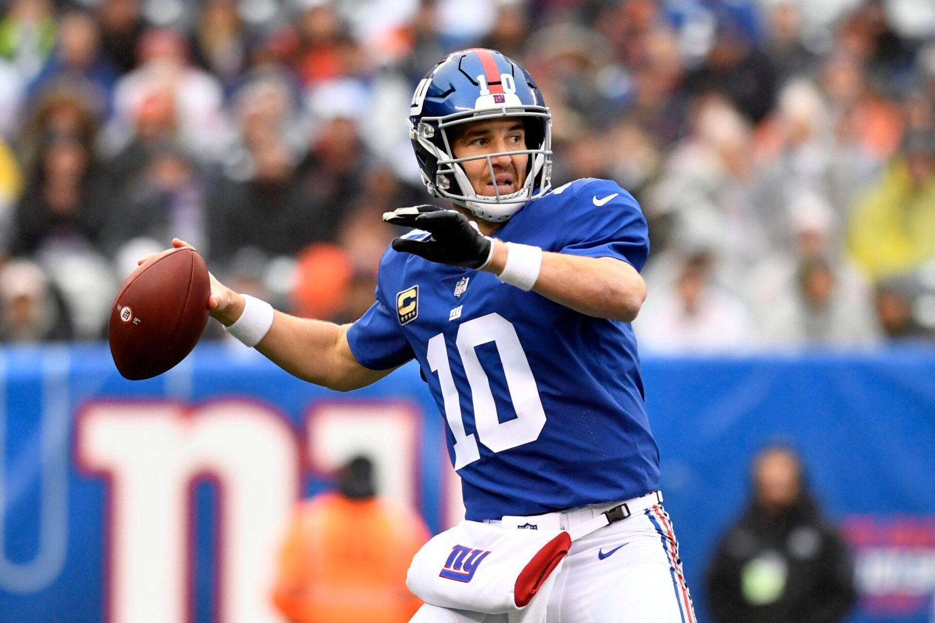New York Giants -- Eli Manning, 2004-2019, 57,023 yards

Syndication Northjersey