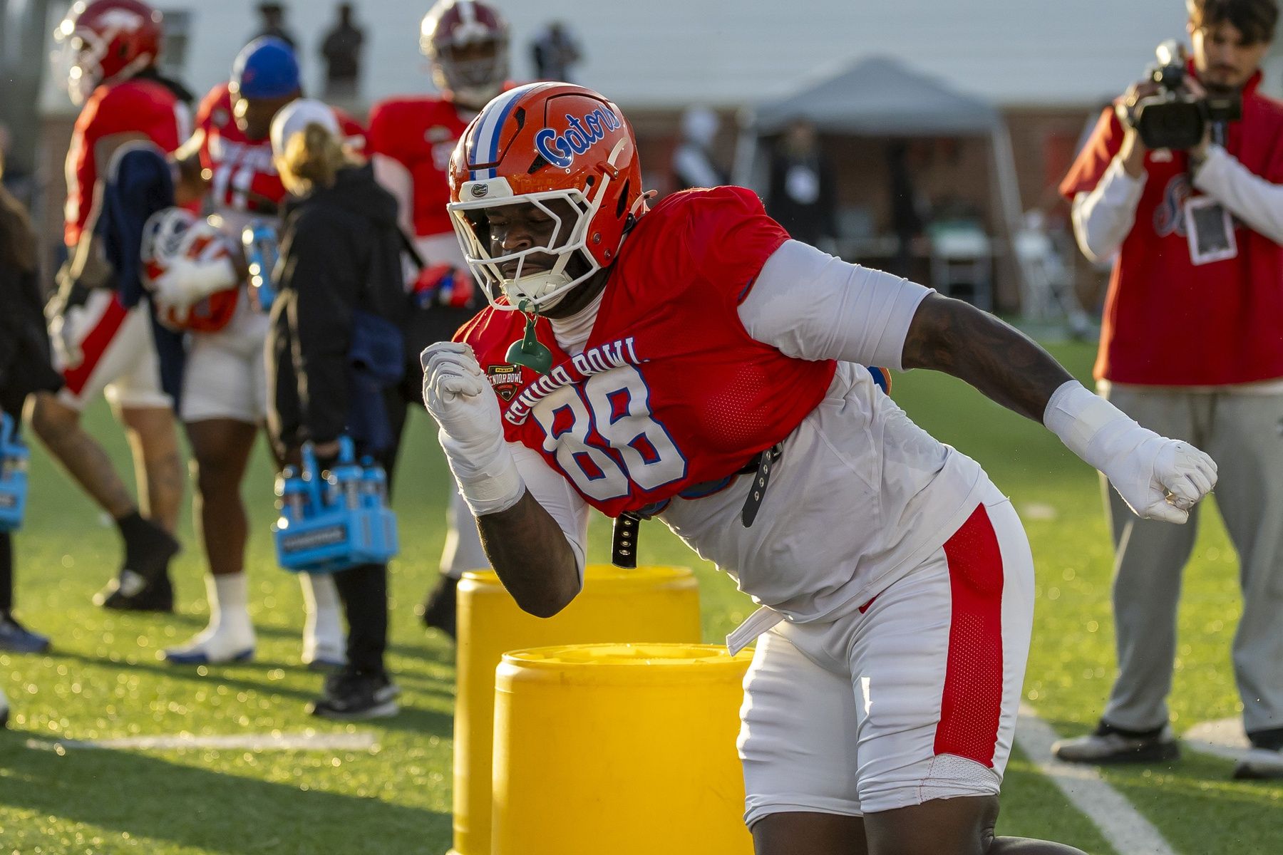 Senior Bowl Risers: Tyren Montgomery Makes a Statement, Caleb Banks ...