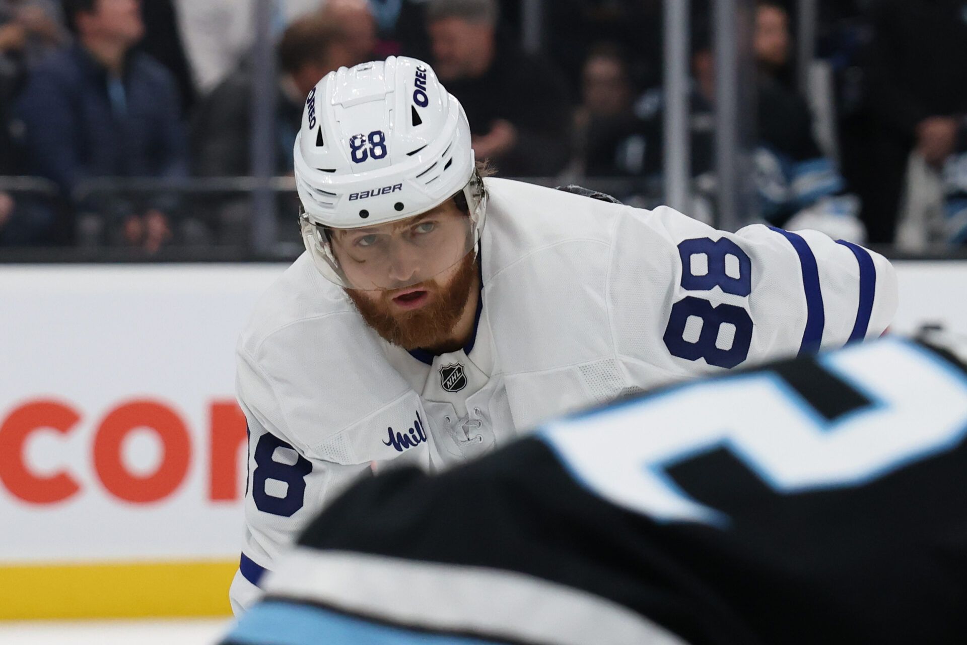 Toronto Maple Leafs right wing William Nylander at Delta Center.