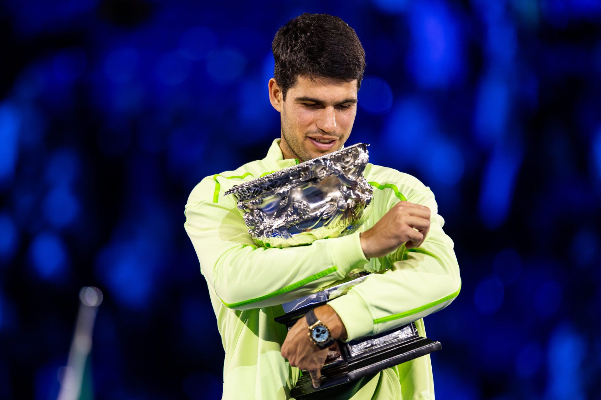 Carlos Alcaraz has announced that he will not be taking part in the Rotterdam Open, a move that will see him lose 500 ranking points. Credit: Mike Frey-Imagn Images