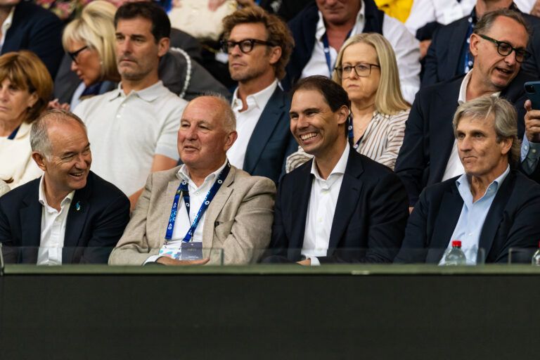 Rafael Nadal disagreed with Patrick Mouratoglou's claim regarding Novak Djokovic's win over Jannik Sinner in the semifinals of the Australian Open. Credit: Mike Frey-Imagn Images