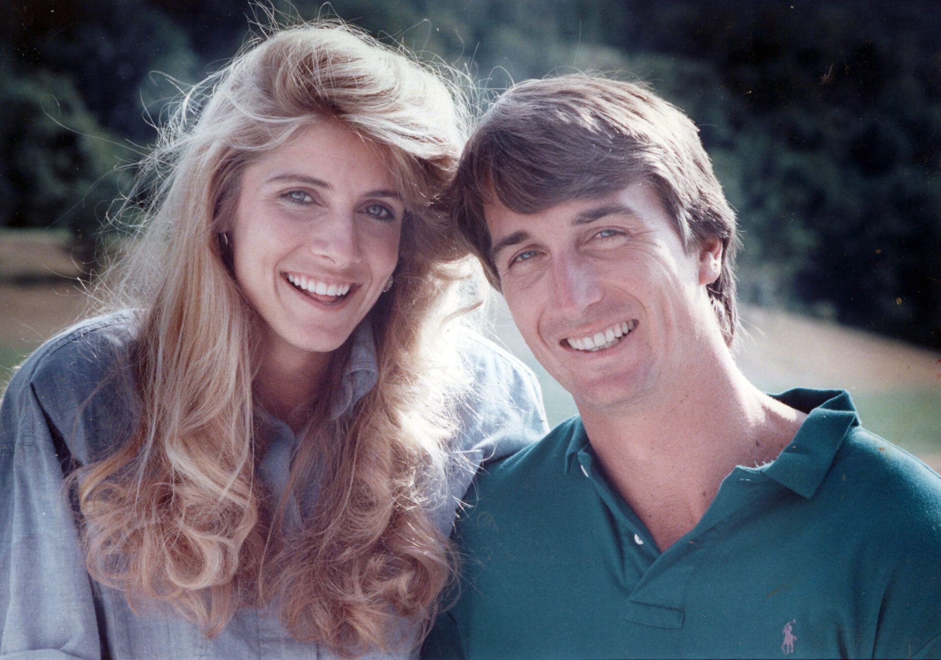 June 4,1989: Cincinnati, OH, USA; Bengals wide receiver Cris Collinsworth and Holly Bankemper haven't set a date yet for their wedding.