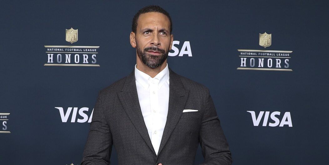 Soccer player Rio Ferdinand arrives on the red carpet prior to the 6th Annual NFL Honors at Wortham Theater.