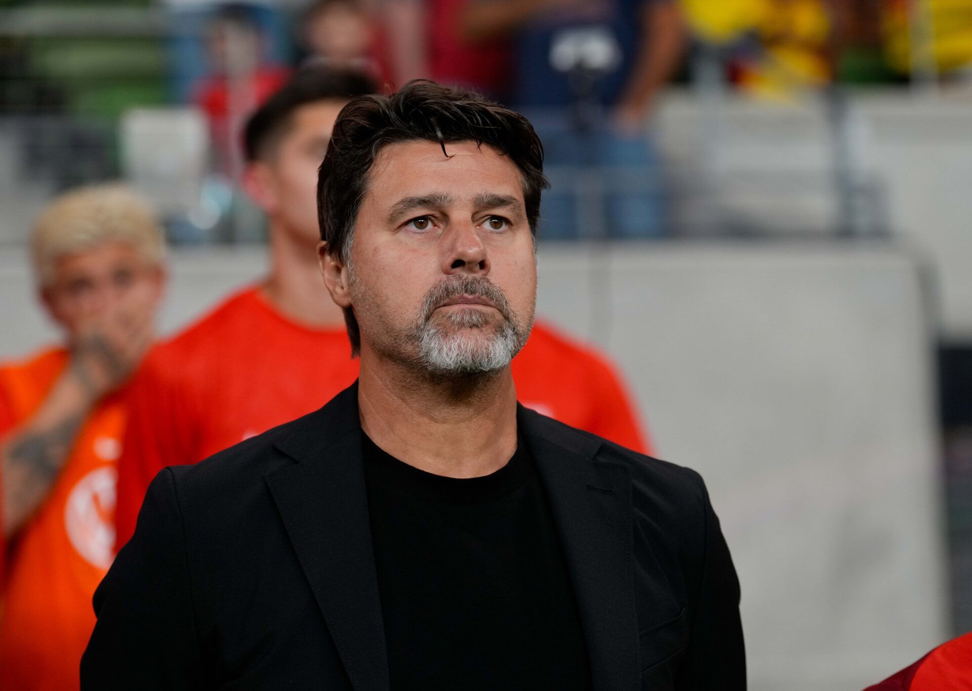 United States head coach Mauricio Pochettino before the match at Q2 Stadium.