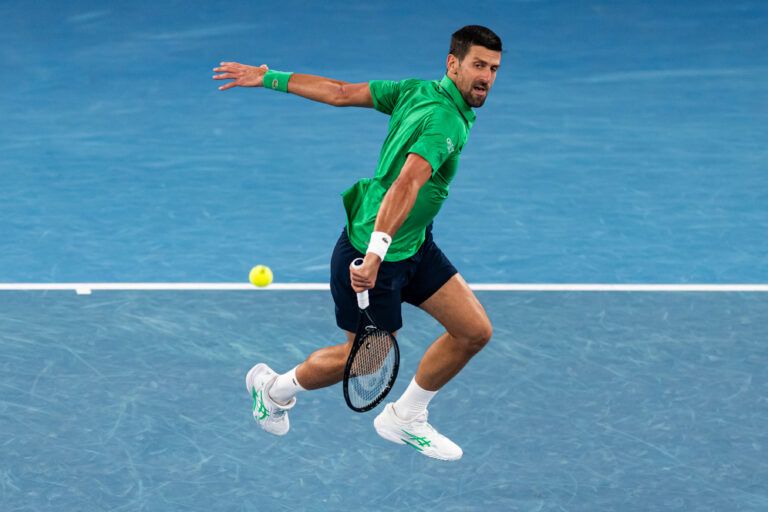 Novak Djokovic has pulled out of the Qatar Open due to fatigue, while Carlos Alcaraz and Jannik Sinner are ramping up preparations for the event. Credit: Mike Frey-Imagn Images