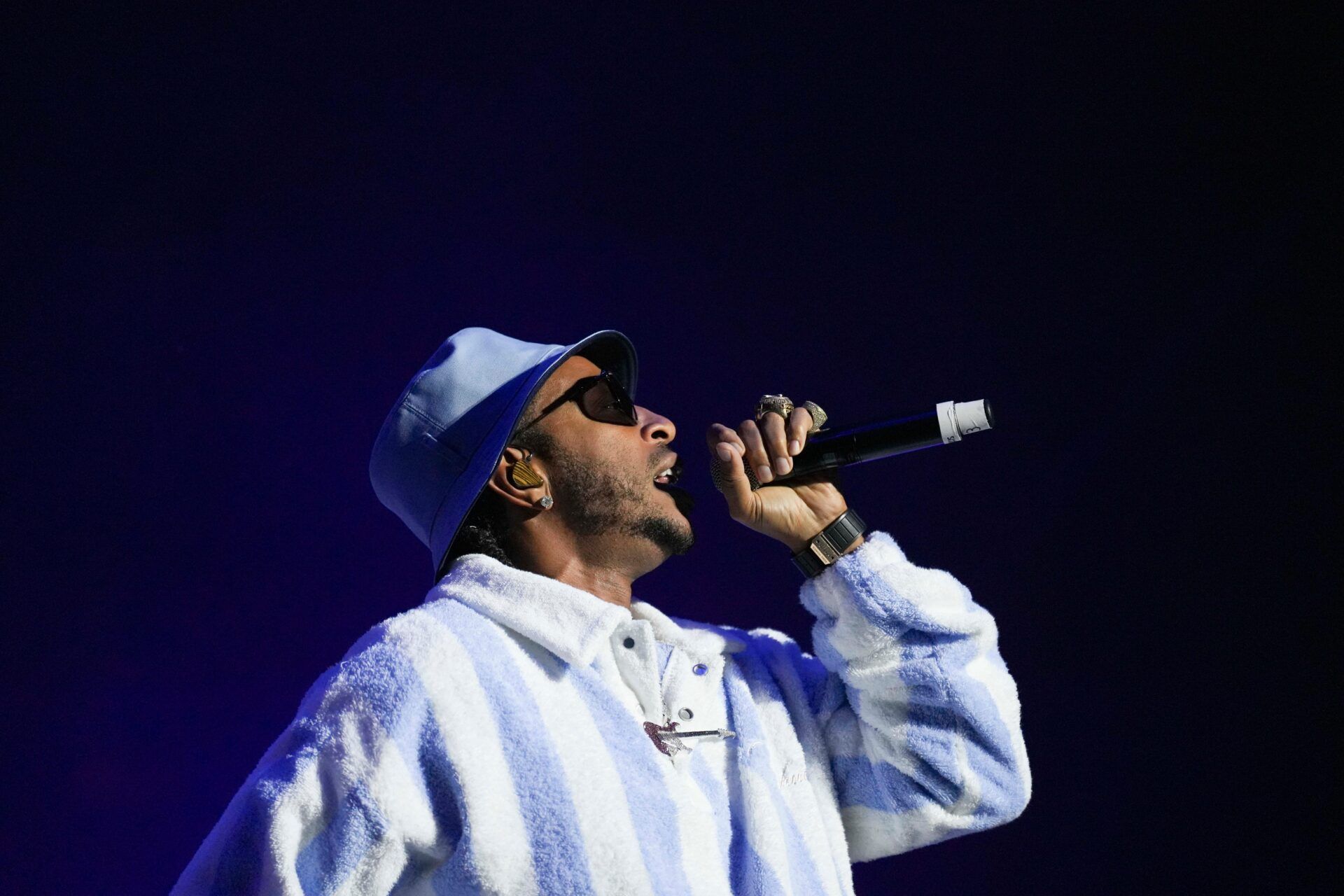 Ludacris performs at the Tennessee Valley Fair, in Chilhowee Park in East Knoxville, Thursday, Sept. 12, 2024.
