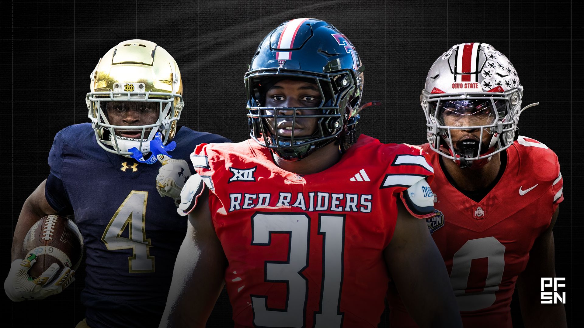 2026 7-Round NFL Mock Draft Graphic