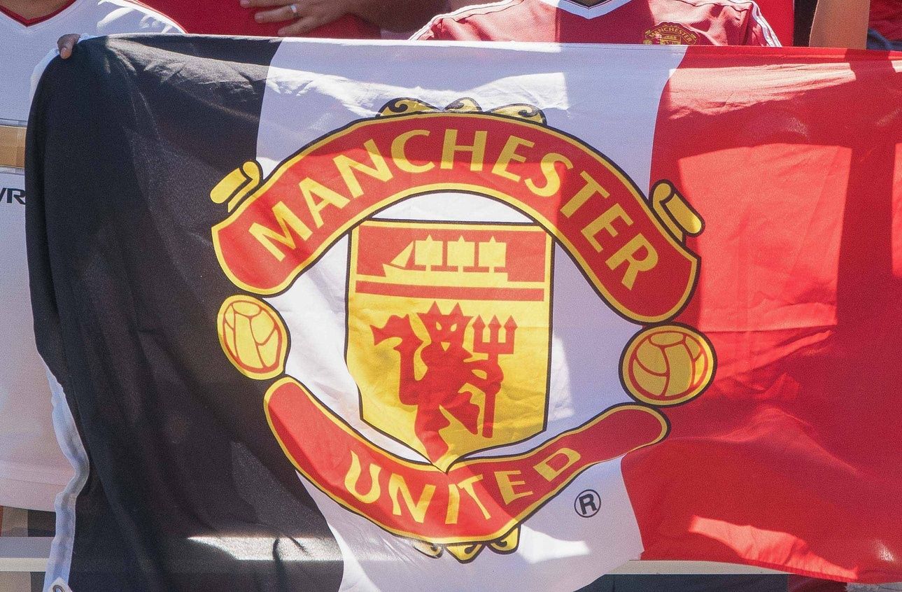 Fans celebrate after the game between the San Jose Earthquakes and Manchester United at Levi's Stadium.