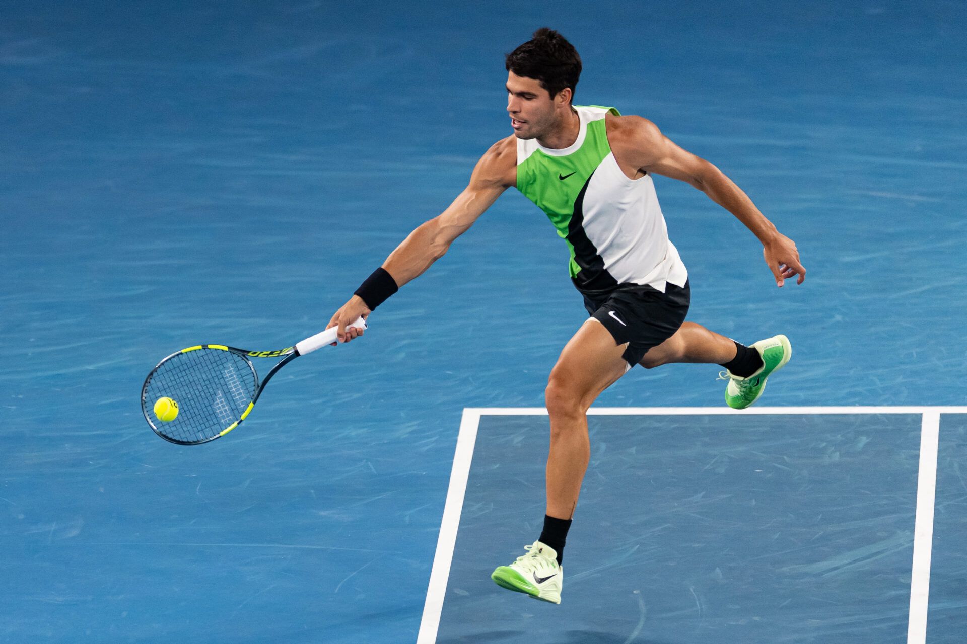 The draw for the Qatar Open has been made, with Jannik Sinner and Carlos Alcaraz finding out their opponents for the event. Credit: Mike Frey-Imagn Images