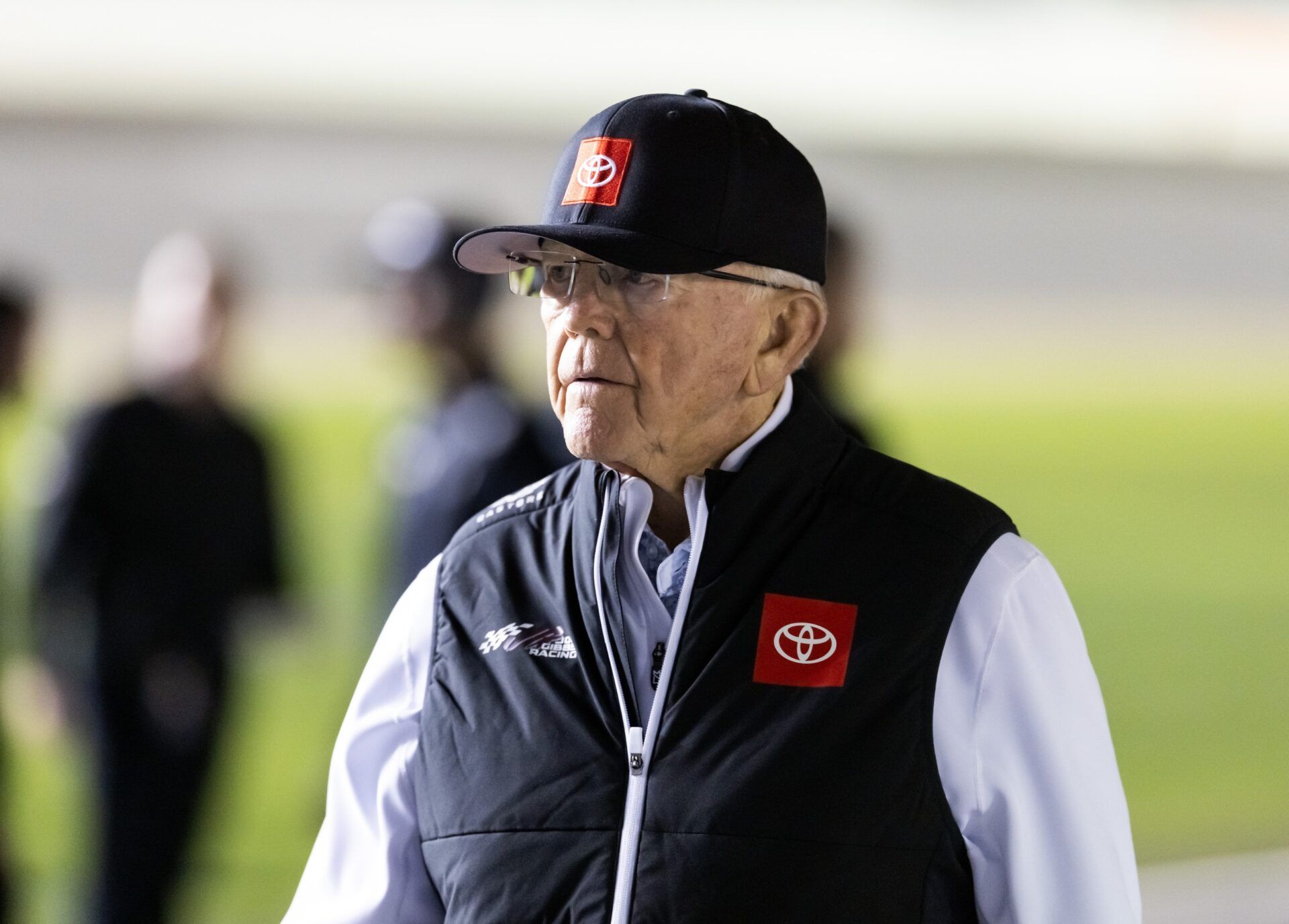 NASCAR Cup Series team owner Joe Gibbs during qualifying for the Daytona 500 at Daytona International Speedway.