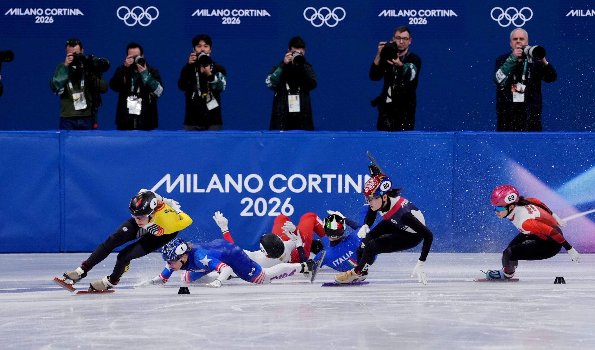 Polish officials have provided an update on the status of speed skater Kamila Sellier after she suffered a gruesome facial injury. Credit: Amber Searls-Imagn Images