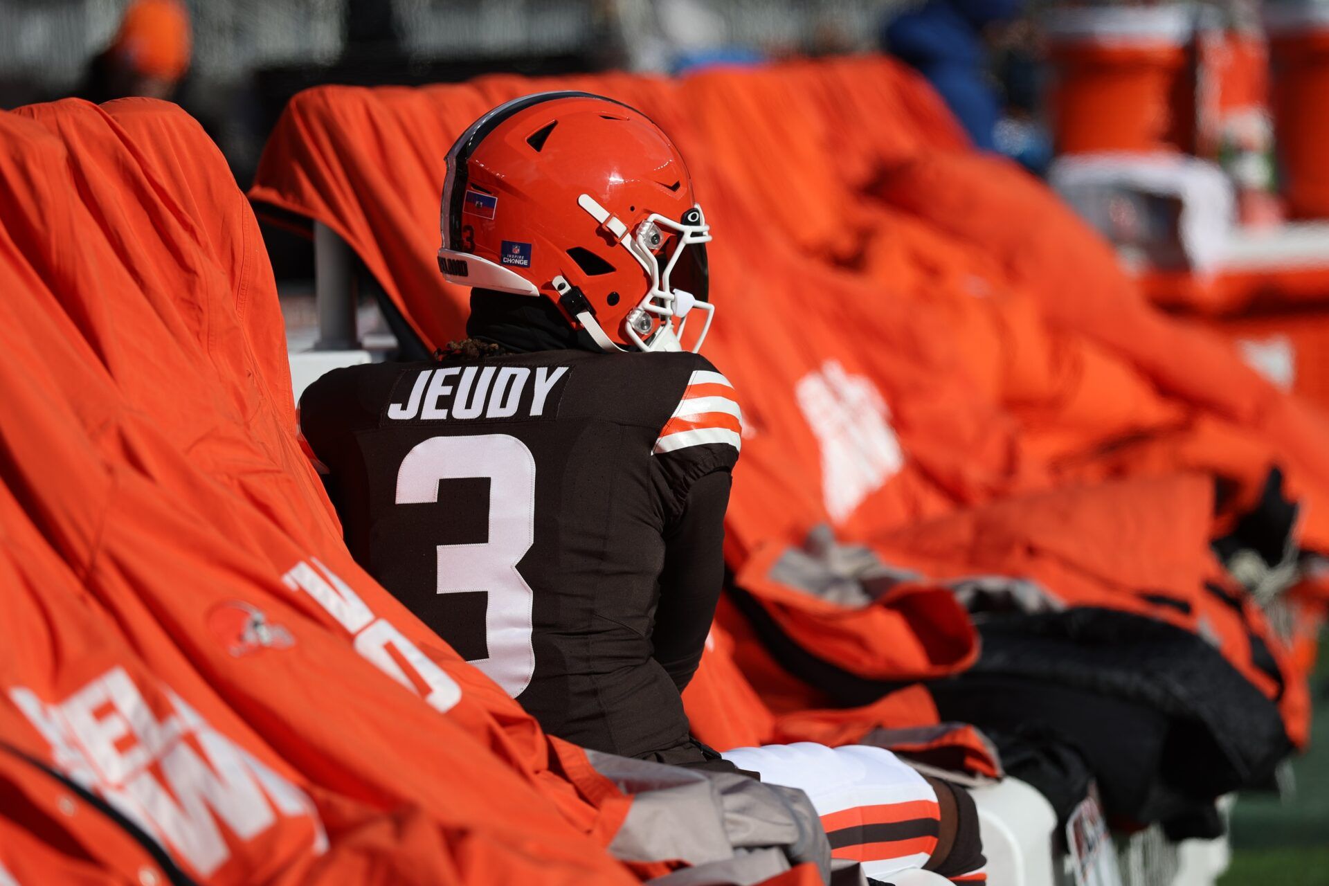 Cleveland Browns wide receiver Jerry Jeudy
Credit: Scott Galvin-Imagn Images