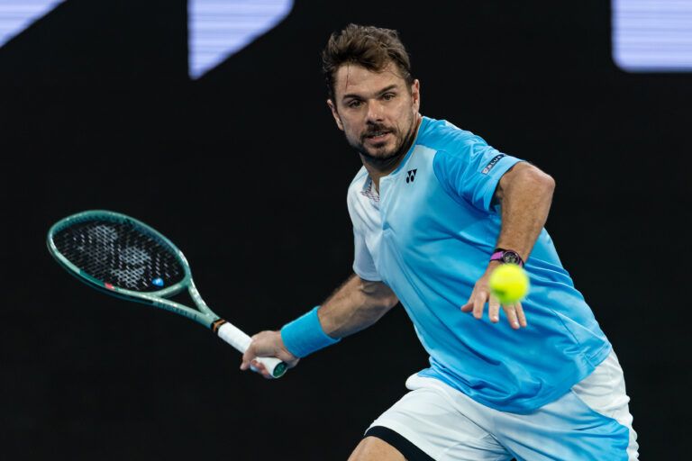 Stan Wawrinka spoke about how special it was to have Roger Federer in attendance for his Dubai Tennis Championships opener. Credit: Mike Frey-Imagn Images