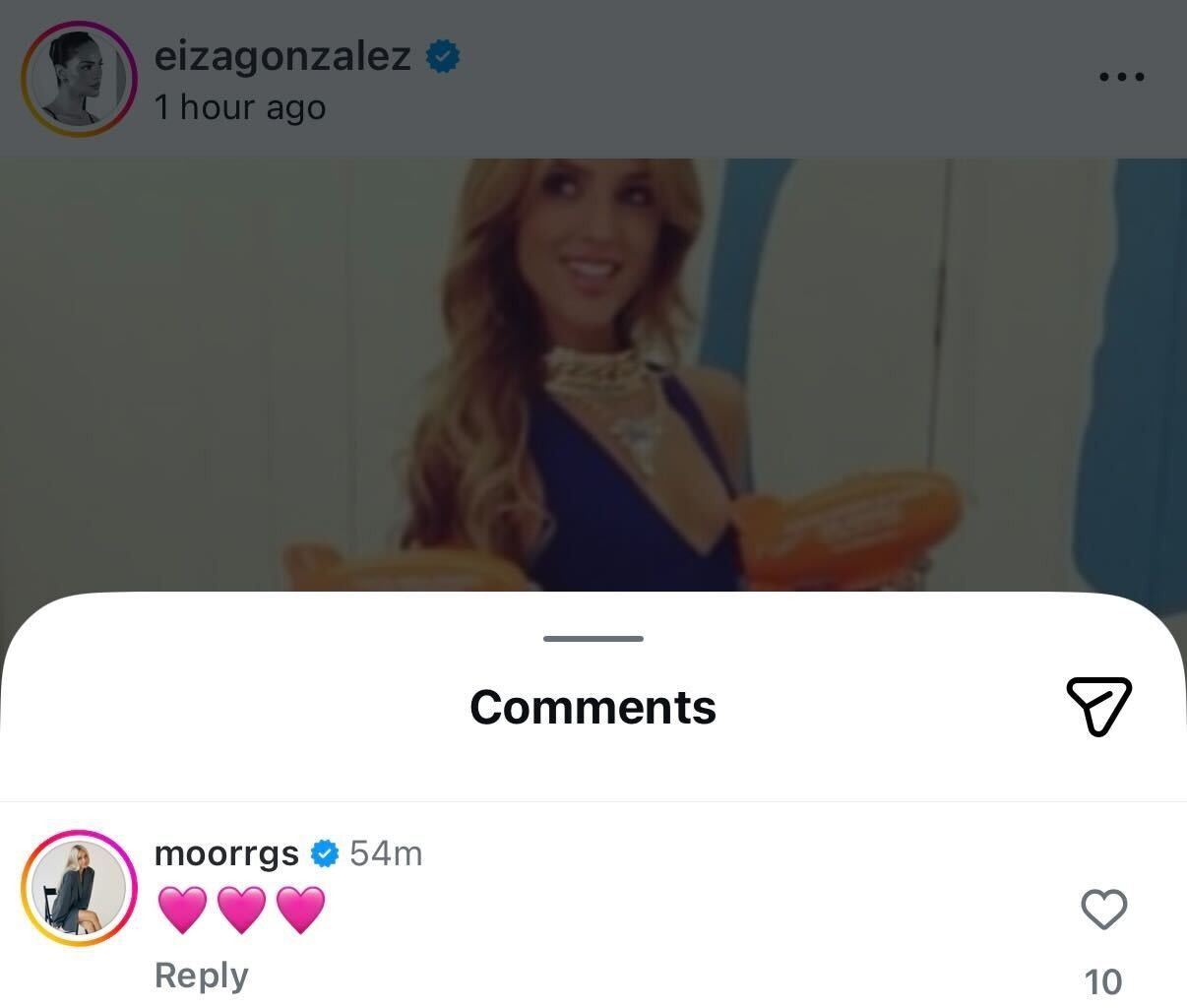 Taylor Fritz's girlfriend Morgan Riddle on Instagram