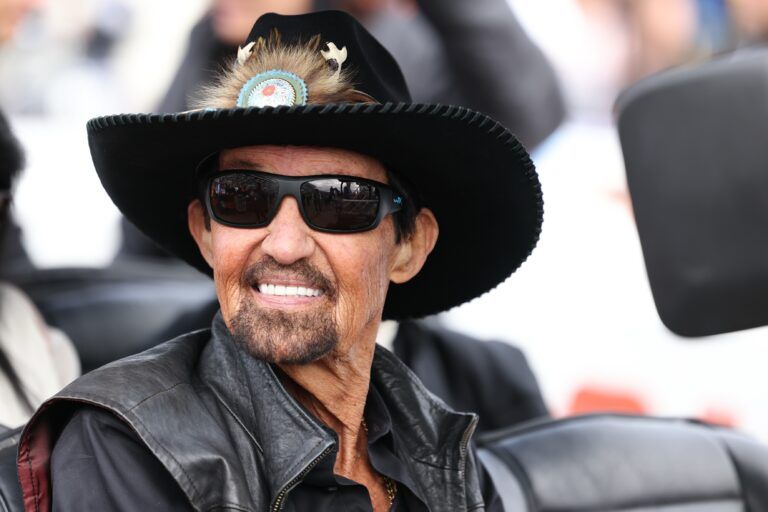 NASCAR team owner Richard Petty before the Xfinity 500 at Martinsville Speedway.