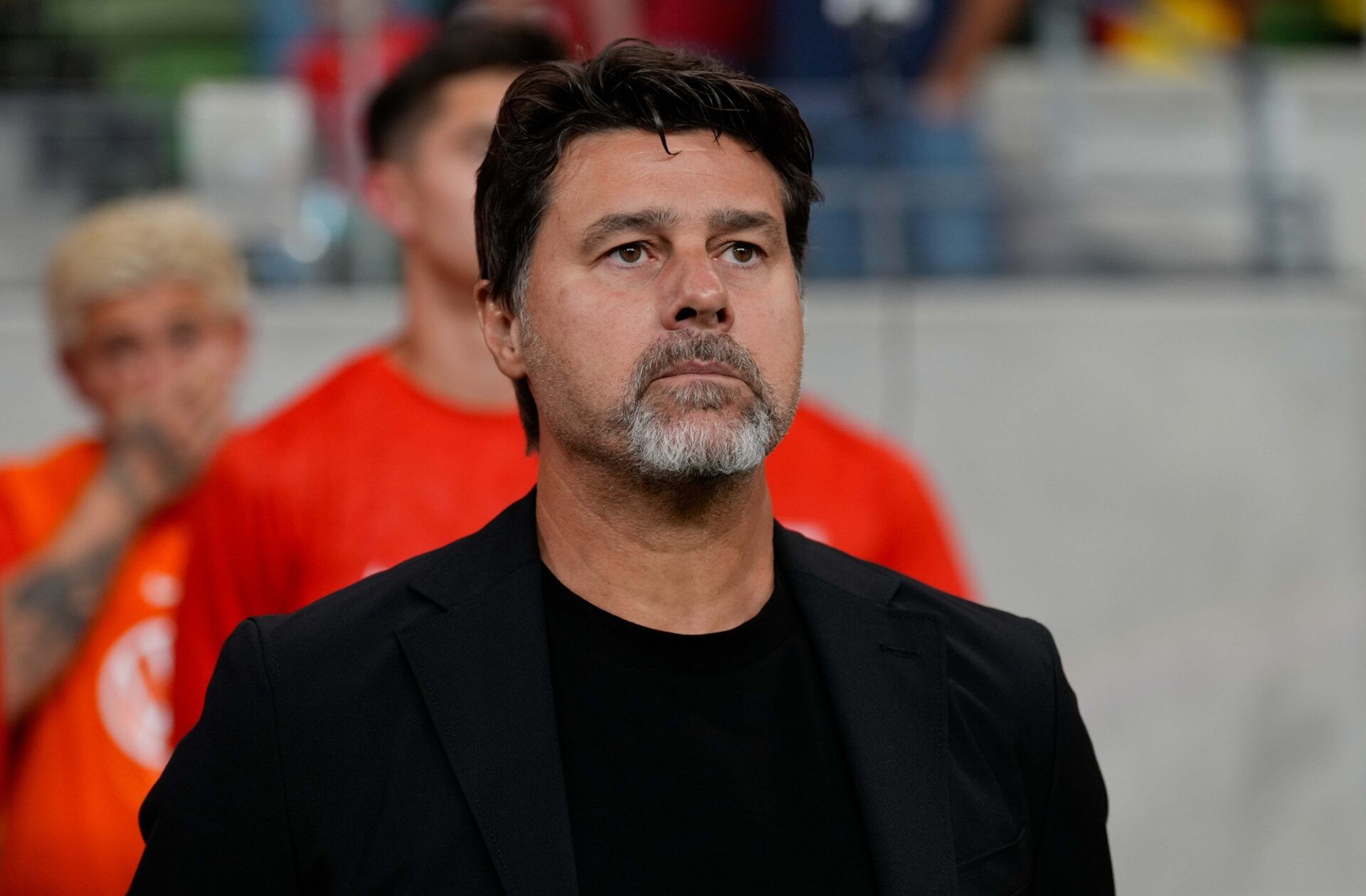 United States head coach Mauricio Pochettino before the match at Q2 Stadium.