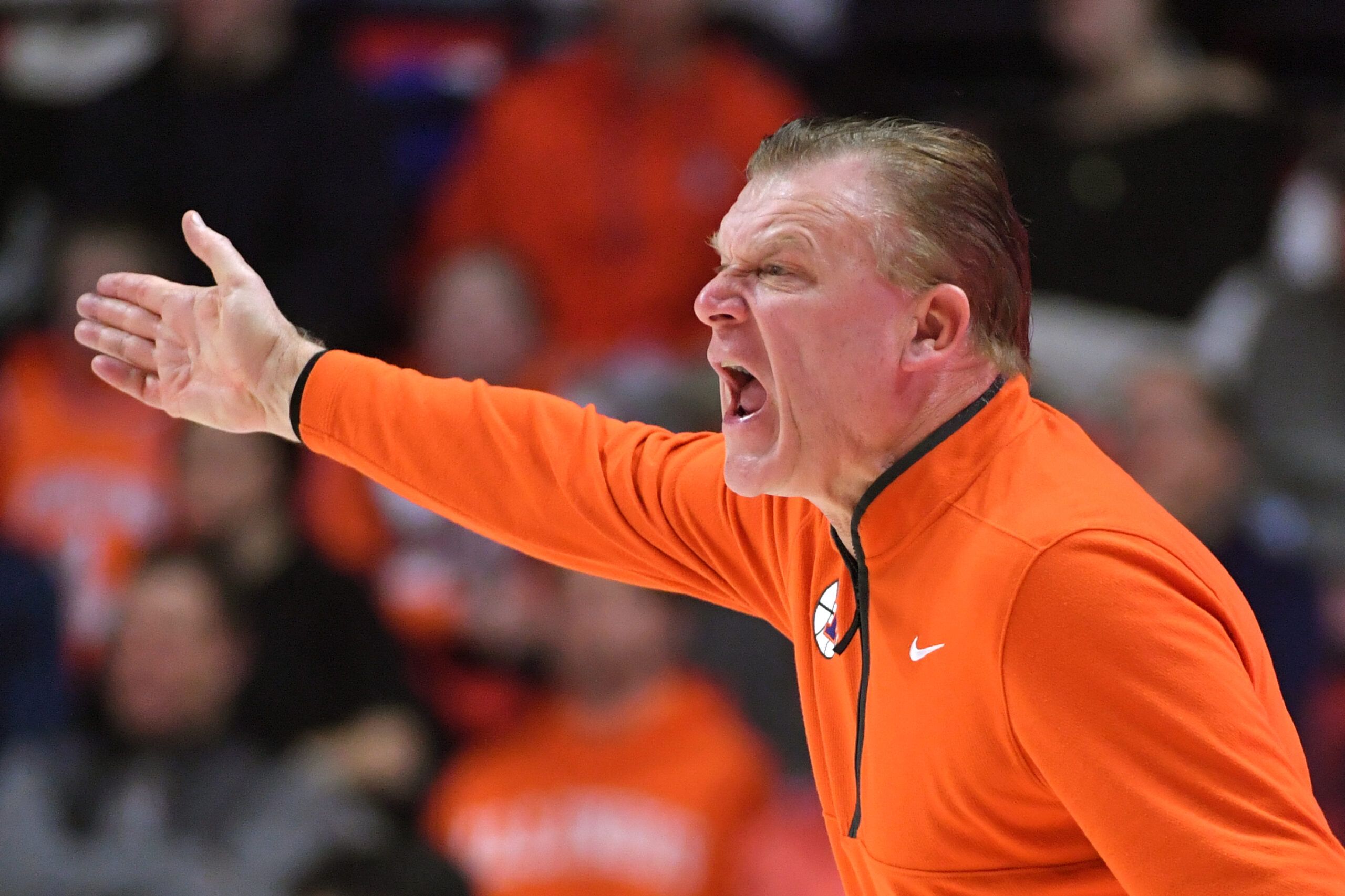 Illinois HC Brad Underwood Gets Candid About Embarrassing Loss to Michigan:  'They Took the Belt Off and Beat Our Behind'