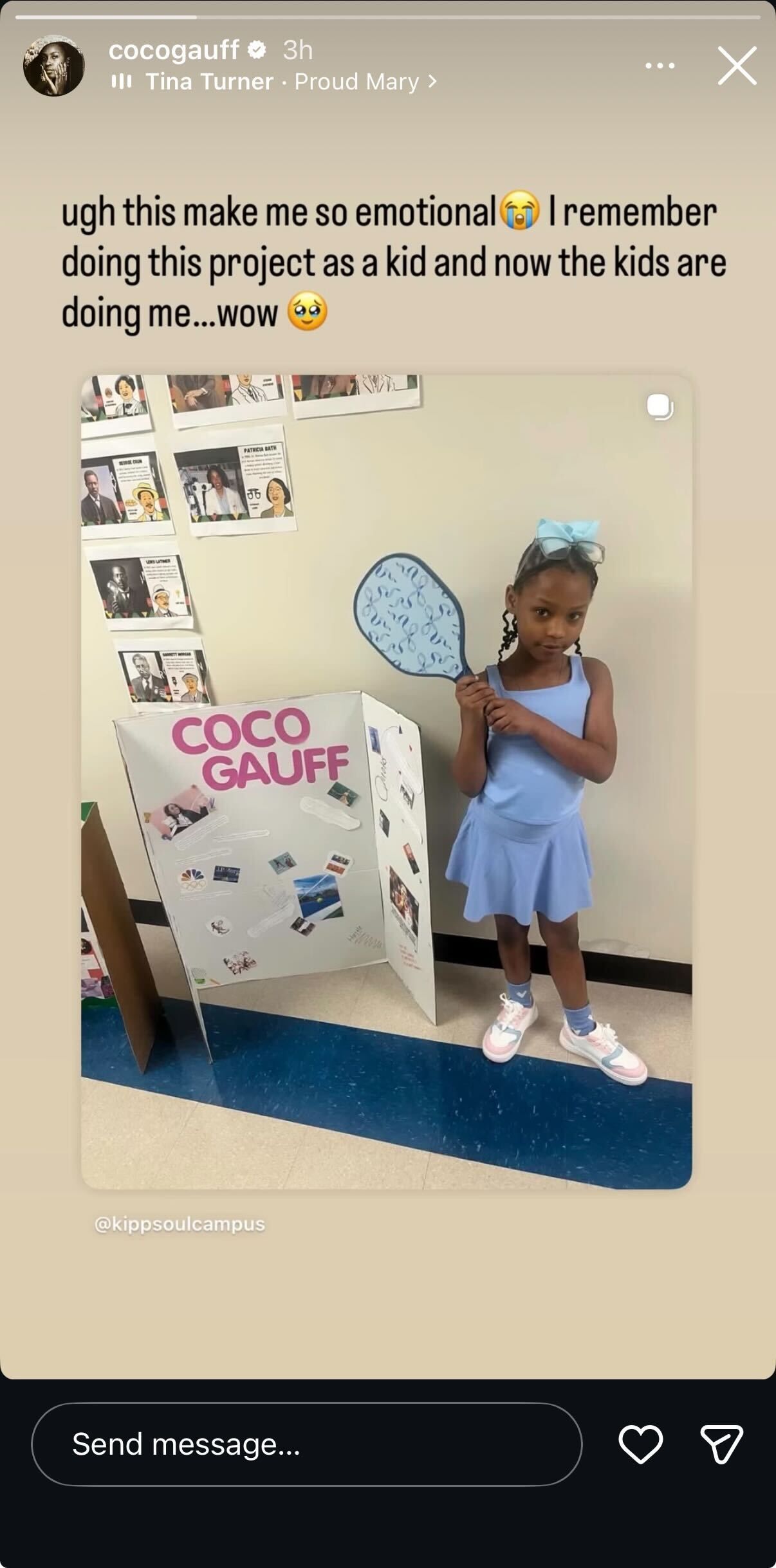 Coco Gauff on Instagram