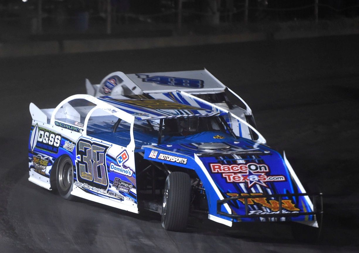 A local dirt-track is hosting a charity race, which includes former NASCAR driver Kenny Wallace and other Texas drivers, to raise money for a kids go-kart program, Wednesday, Oct. 7, 2020, in Bishop. The event promotes youth go-cart racing.