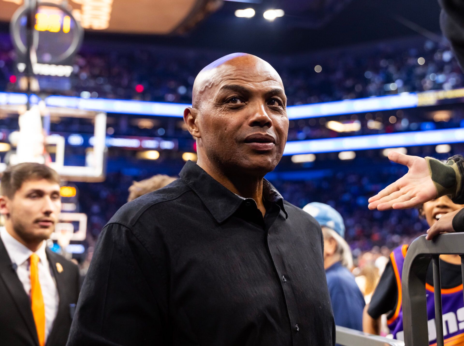 NBA legend Charles Barkley in attendance at Mortgage Matchup Center.