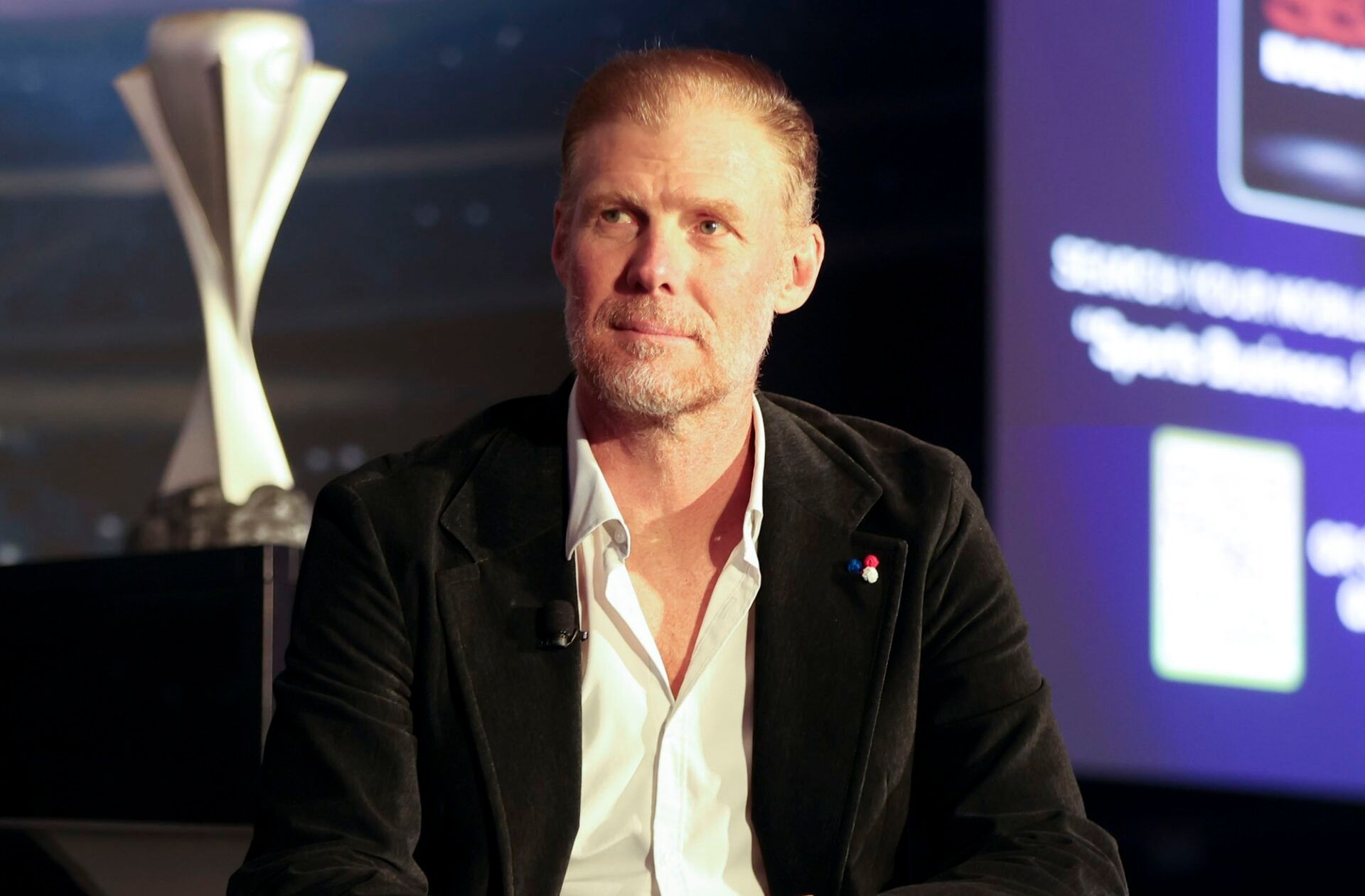 Alexi Lalas during the Charting the Future of the Professional Game in North America panel  at Marina Del Rey Marriott.