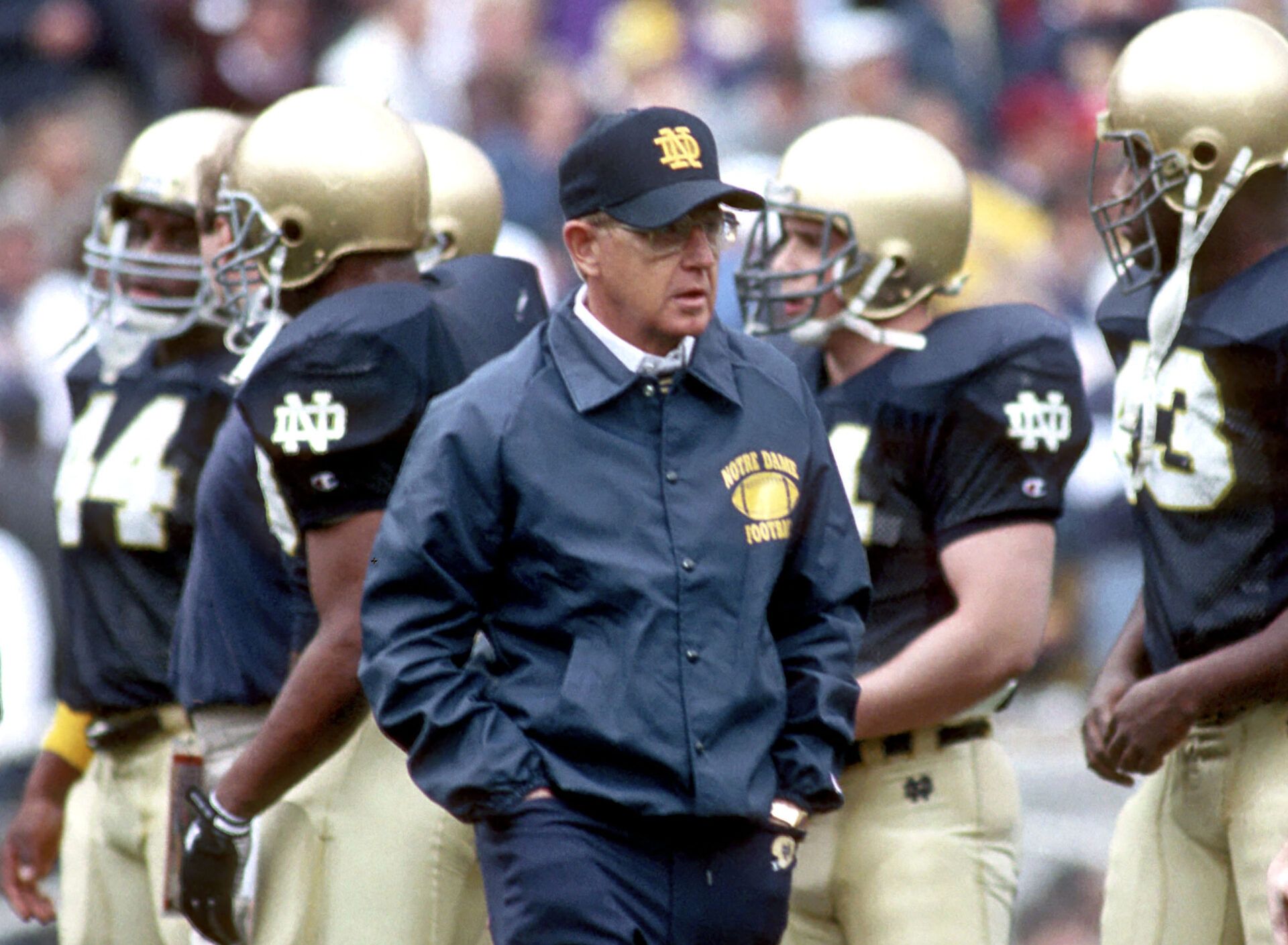 Marcus Freeman Honors Lou Holtz’s Legacy, Outlines His Vision for Notre Dame Football